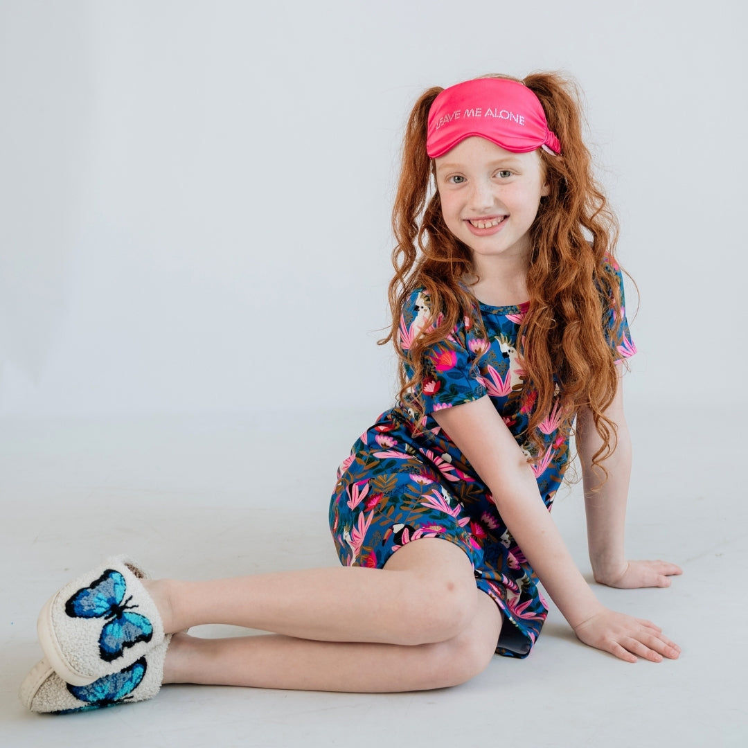 Kids Bamboo Short Sleeve Housedress — Last Call-0