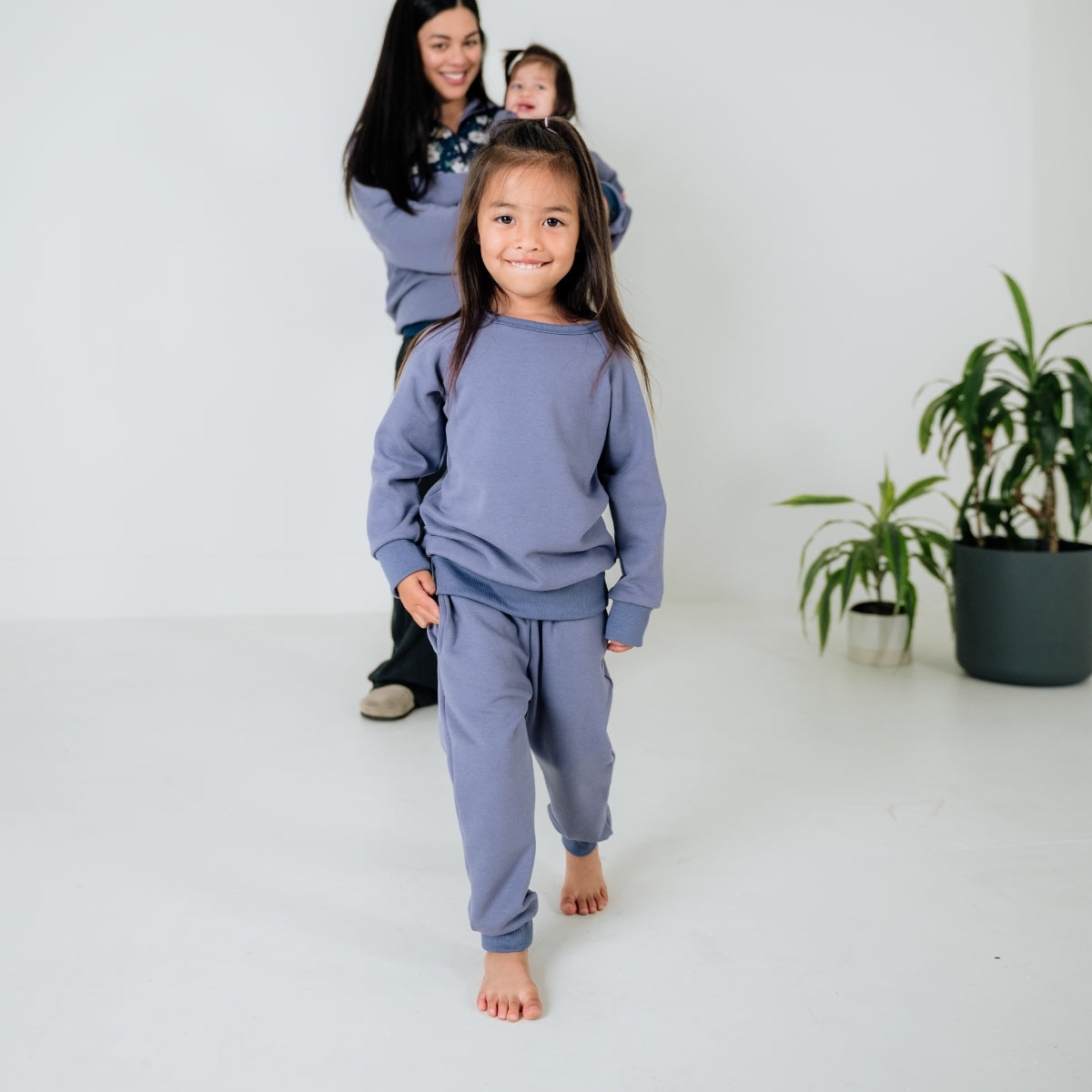 Kids Bamboo Fleece Joggers-4