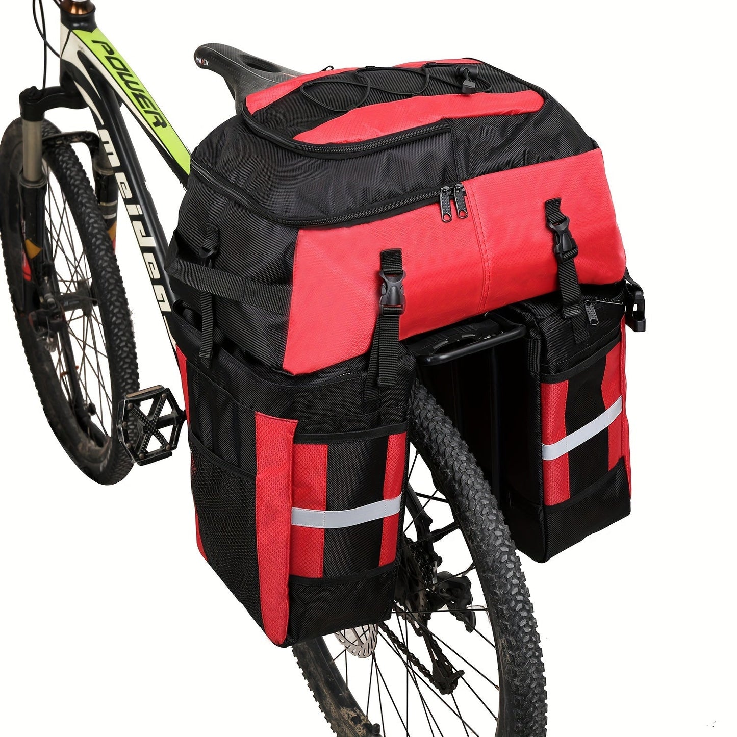 3-in-1 Bicycle Rear Seat Storage Bag-2