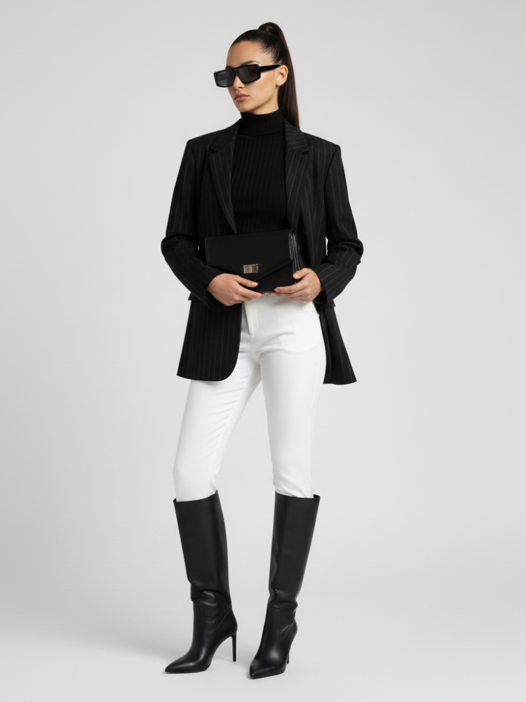 Striped Blazer, Soho | Women - BYMANYC ® New York-1