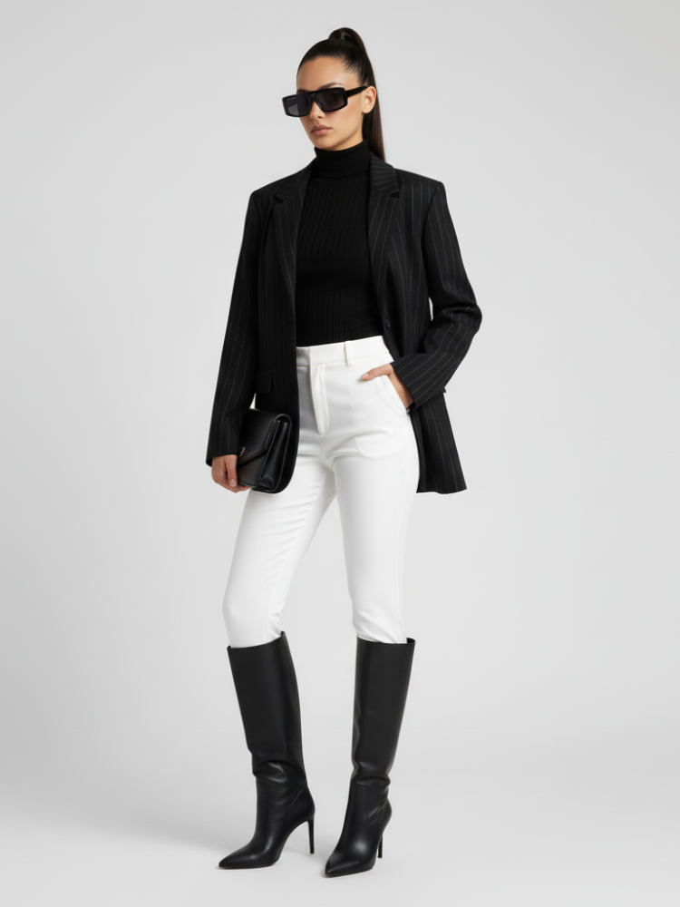 Striped Blazer, Soho | Women - BYMANYC ® New York-2