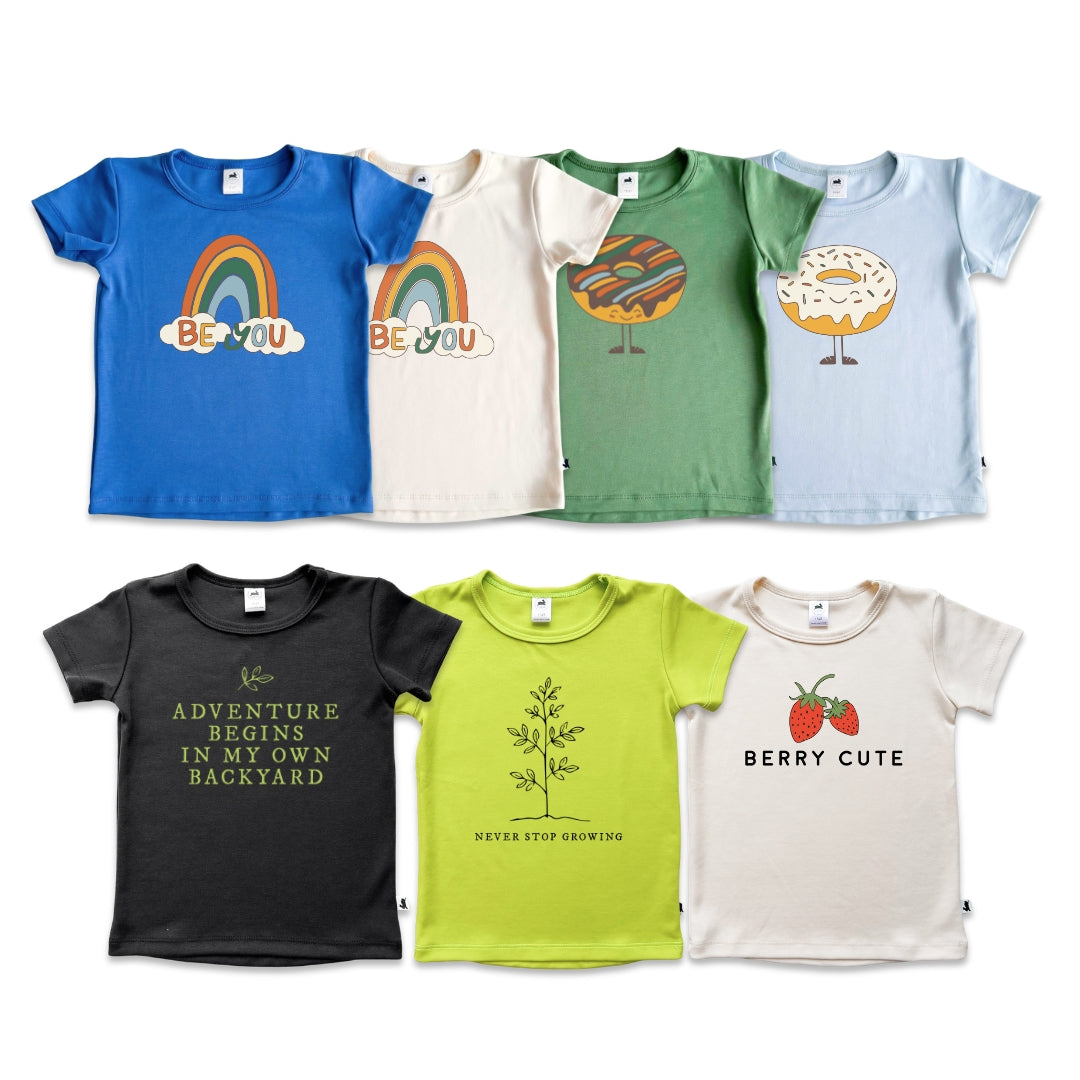 Youth Graphic Bamboo T-shirt — Last Call-1