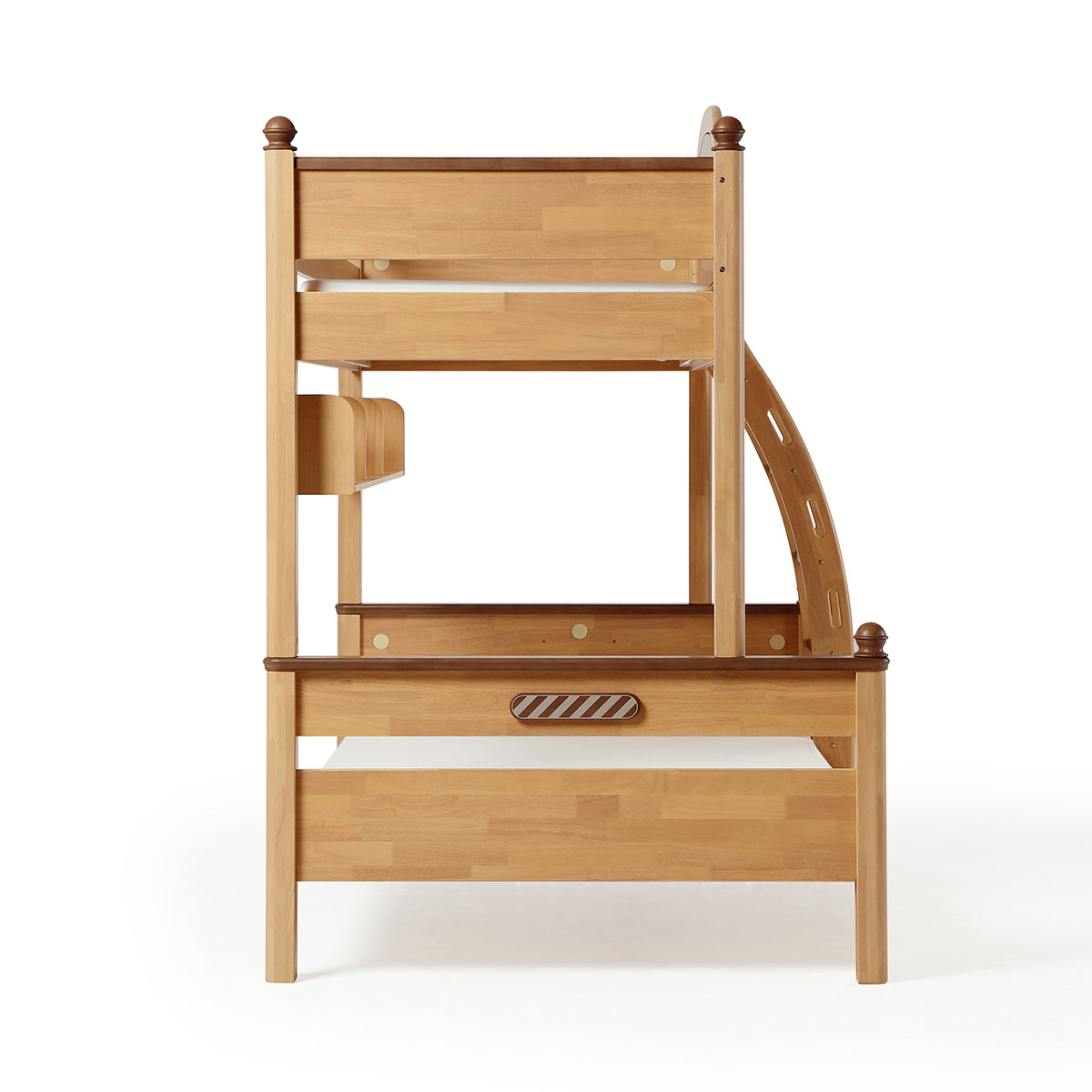 Biscuit Bear Bunk Bed with Foam Mattress for Kids' Safe Sleep and Play-4
