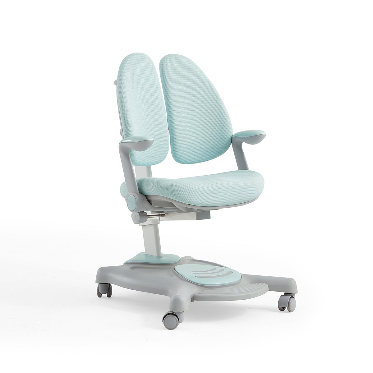 Ergonomic Chair Double Back Support for Kids Adjustable Armrests Safety Features-2