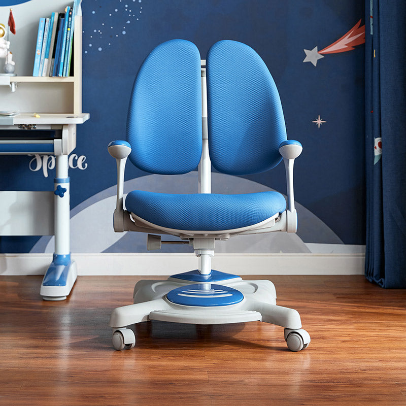 Ergonomic Chair Double Back Support for Kids Adjustable Armrests Safety Features-6