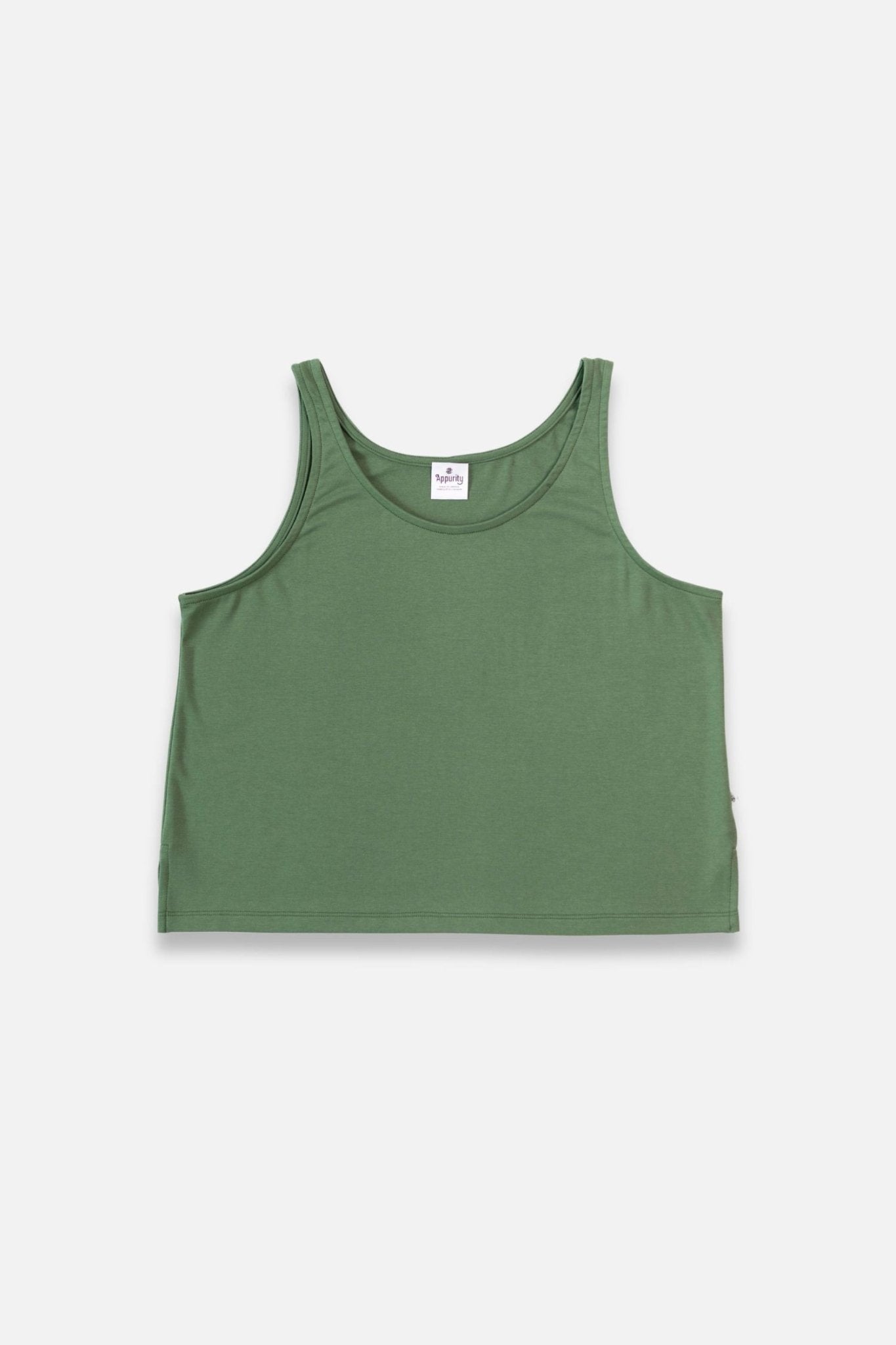 Ladies' Bamboo Cropped Tank — Last Call-3