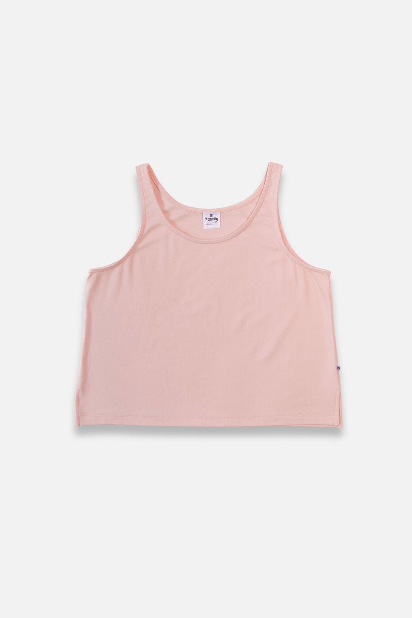 Ladies' Bamboo Cropped Tank — Last Call-1
