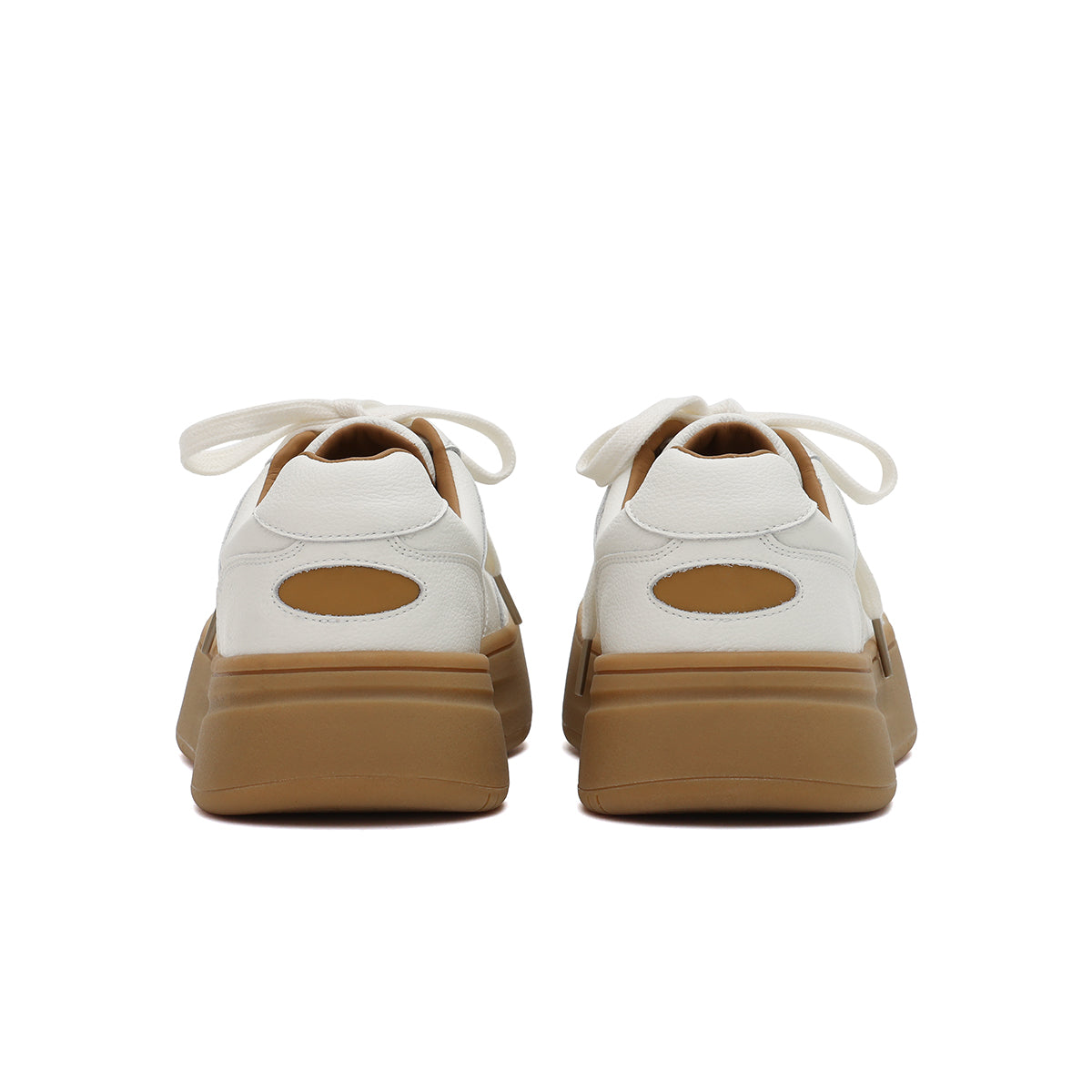 Versatile Neutral Platform Sneakers for Women-2