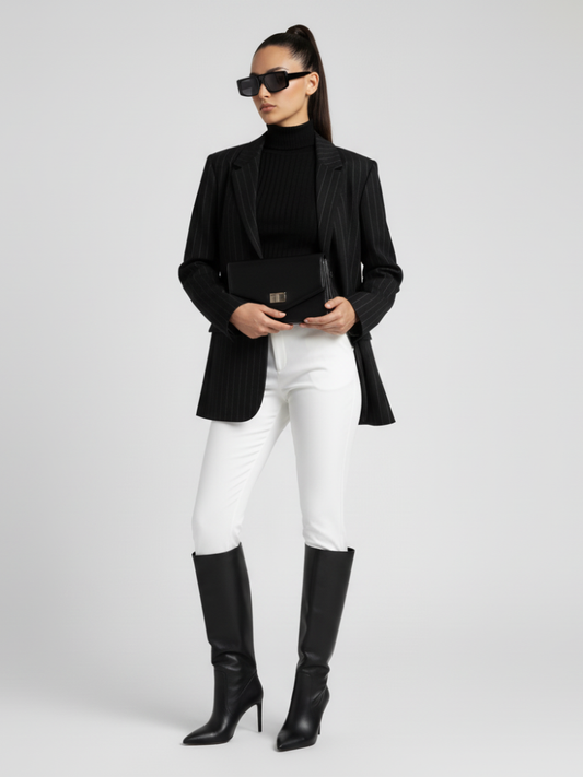 Striped Blazer, Soho | Women - BYMANYC ® New York-1