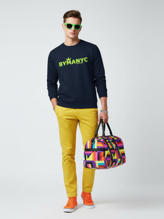 Unisex Organic Sweatshirt LOVE PARK AVENUE – BYMANYC ® New York | Vegan Streetwear-0