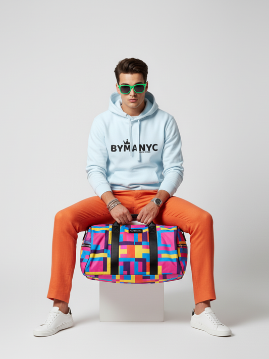 Unisex Organic Sweatshirt LOVE SOHO – BYMANYC ® New York | Vegan Streetwear-1