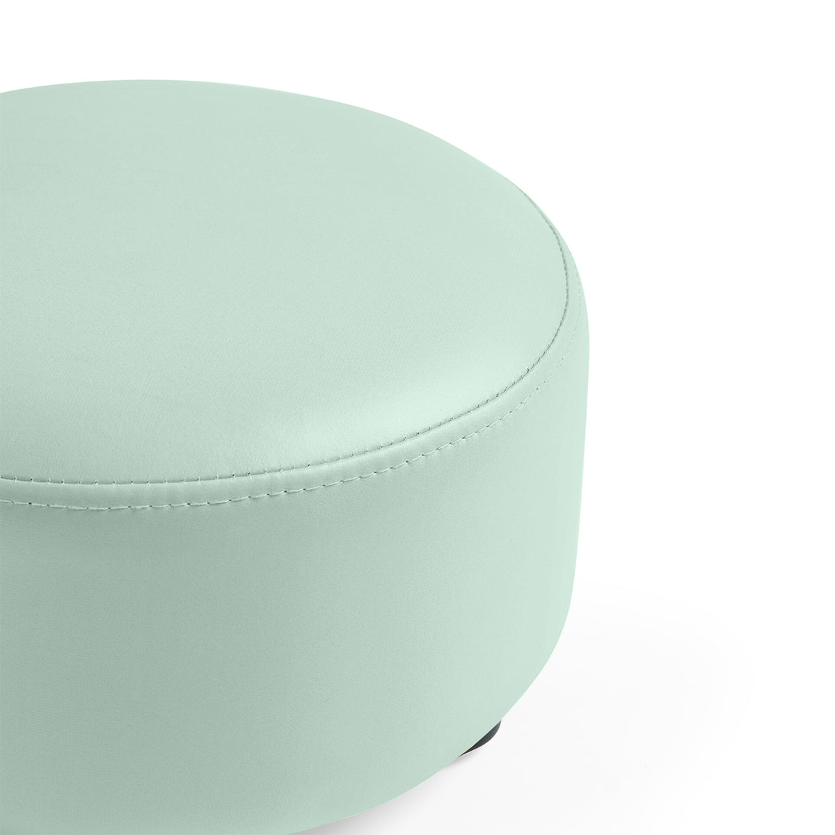 Lazy Cutie Kids Foot Rest - Soft Leather Upholstered Support Stool-2