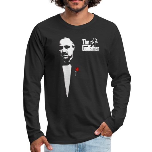 The Godfather 1972 Don Corleone Inspired Long Sleeve T-Shirt.-1