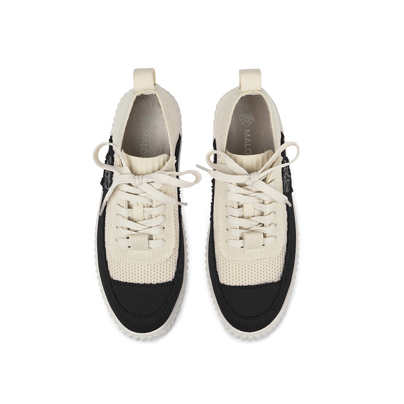 Versatile Round Toe Thick Soled Casual Sneakers Men Sneaker Shoes-3